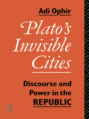 cover image of Plato's Invisible Cities